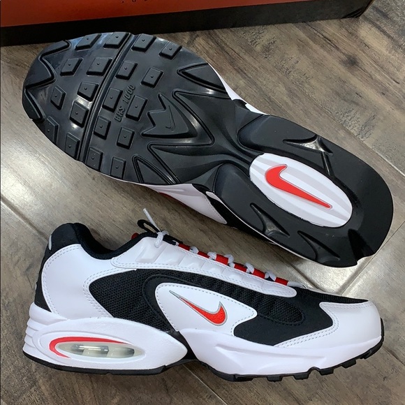 NIKE AIR MAX TRIAX White/University Red-Black men’ - Picture 11 of 16